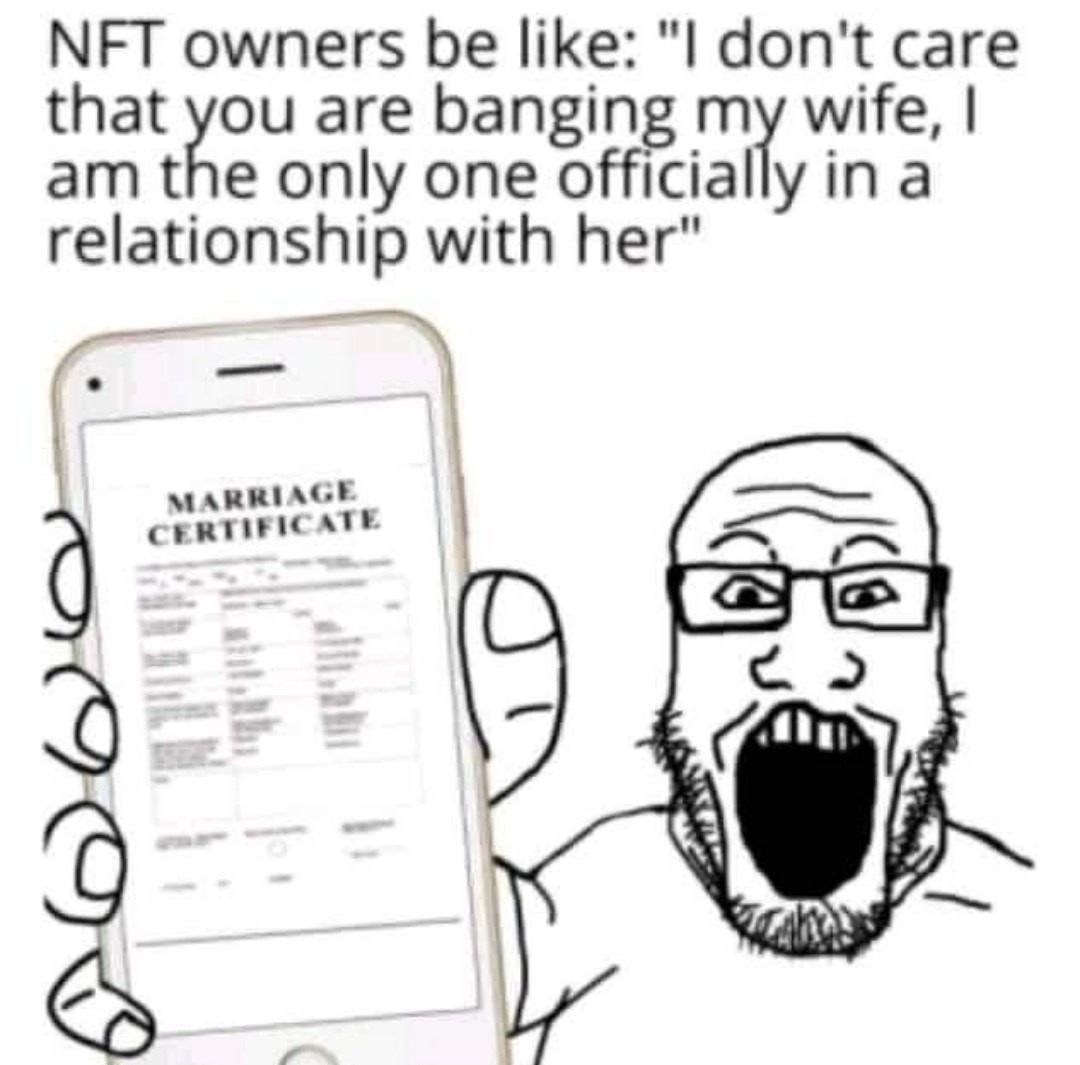 NFTs are the future on web 3 tho - meme