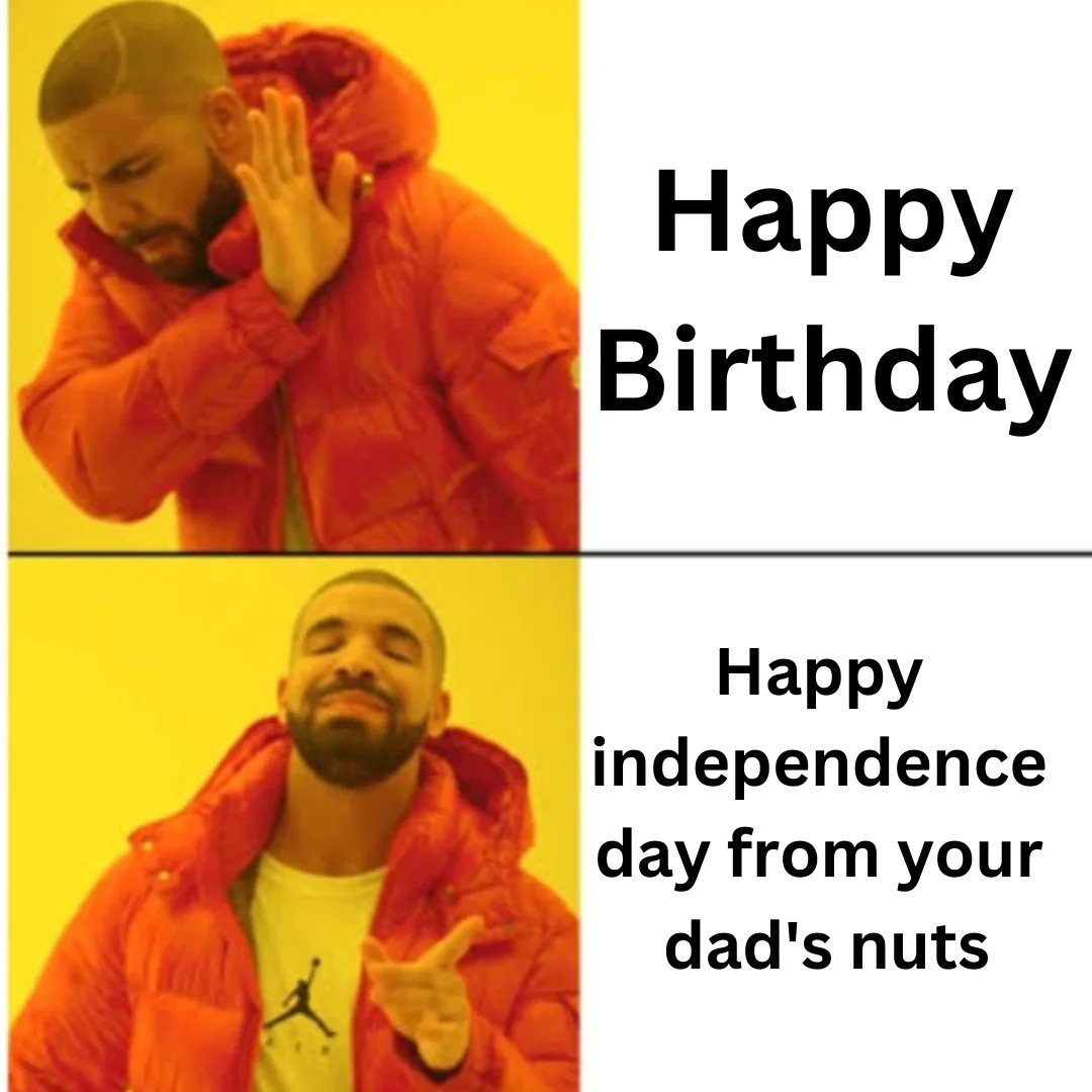 Drake happy birthday meme