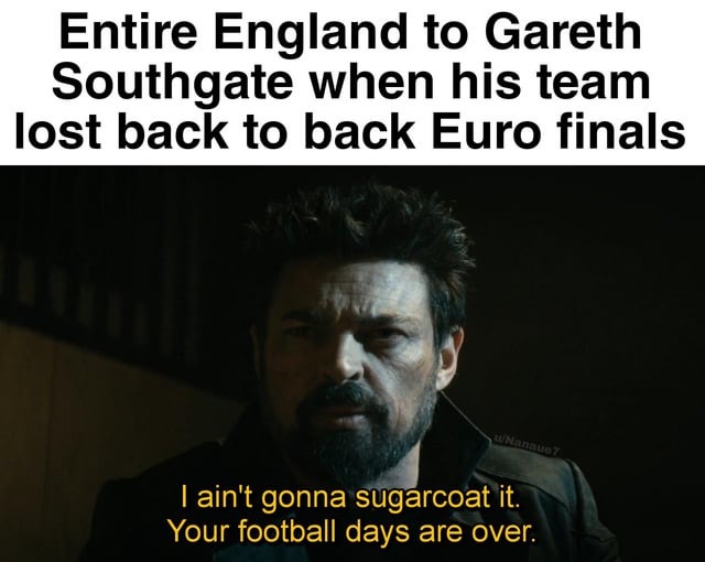 Gareth Southgate Euro finals meme