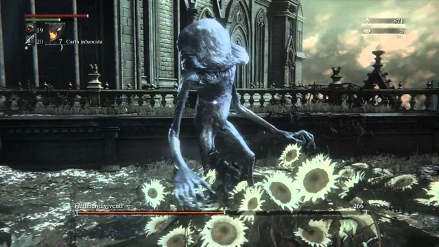 Ho scoperto di essere un boss di bloodborne - meme