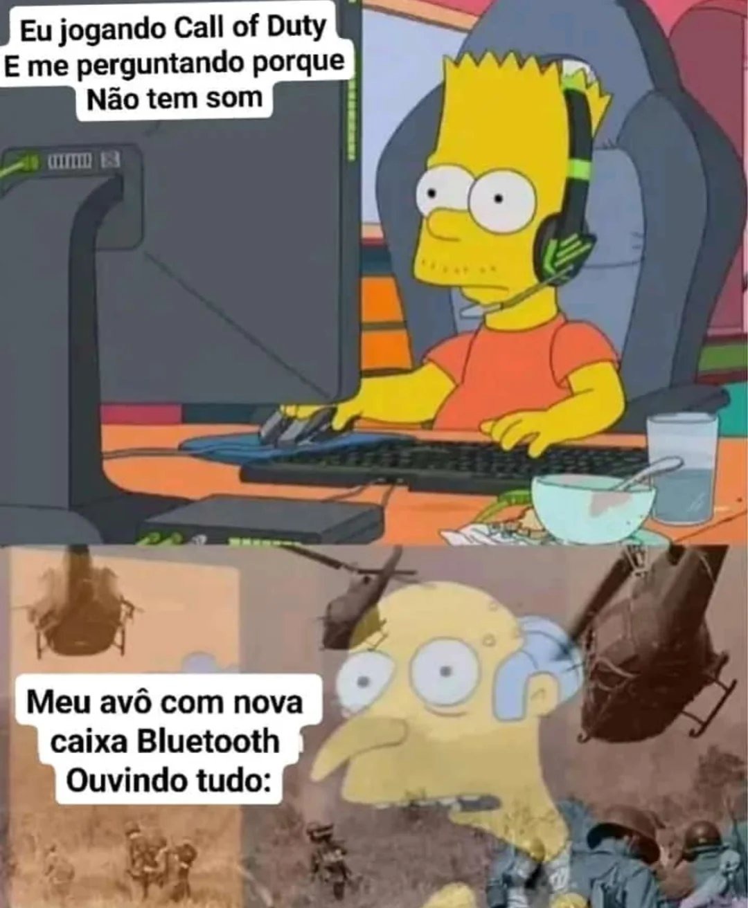 Sabe o que foi duro? A guerra! - meme