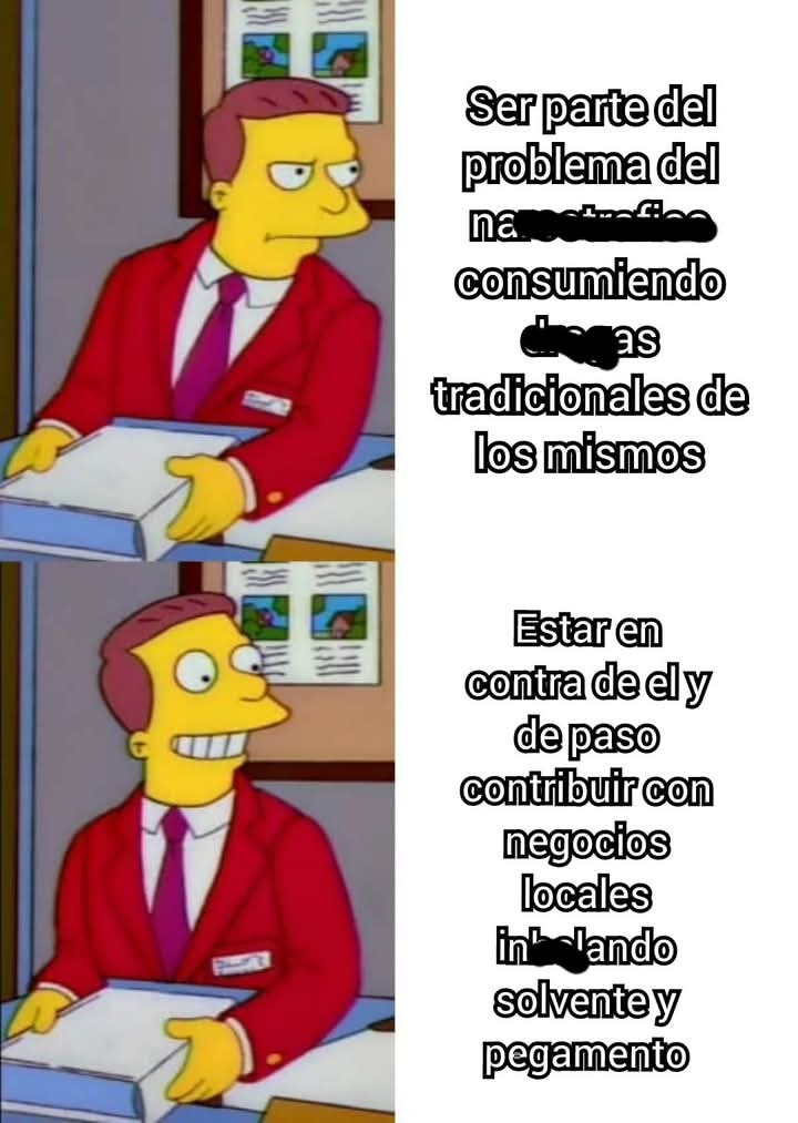 No sé no fumo ni me drogo - meme