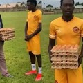 Musonda was the Zambia league top player of the month and was awarded 5 cartons of eggs