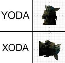 the square root of yoda - meme