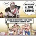 Kratos y el club de calvos