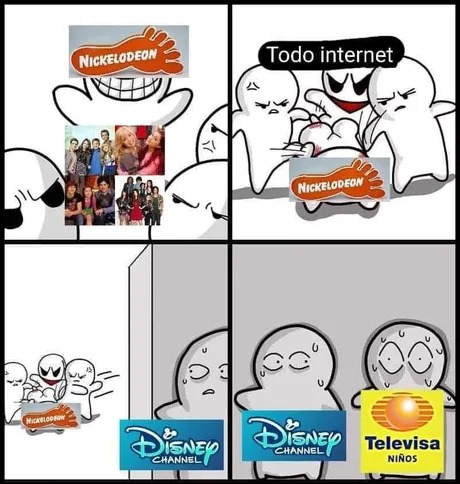 Duerman a Nickelodeon - meme