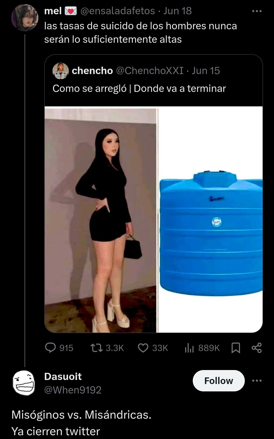 Trash vs garbage, aun me sigue sorprendiendo ver como tiene tantos likes - meme