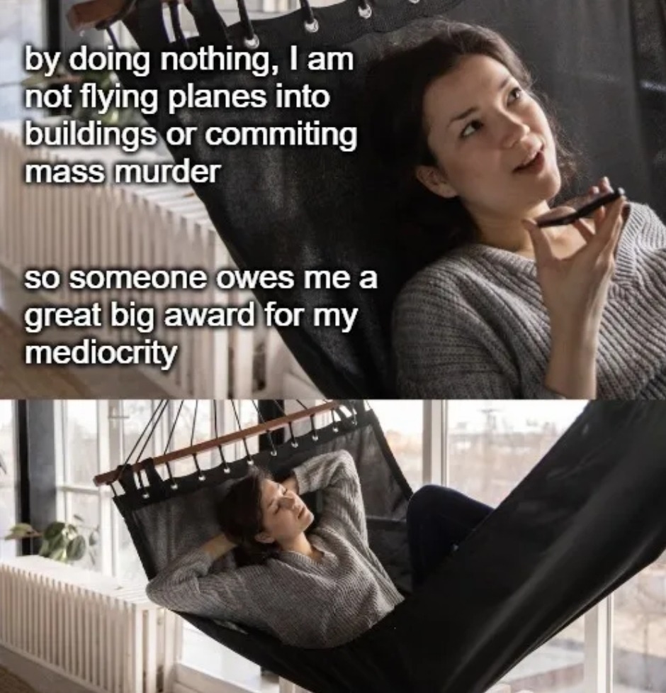 Some people think that snoozing your life away is a great achievement, it's not wake up - meme