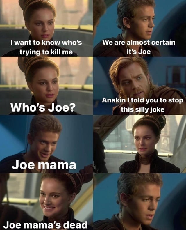 Joe mama jokes went nuclear - meme