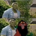 Hulk and his son Skaar