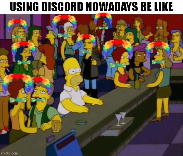 Discord nowadays meme