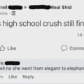 high school crush