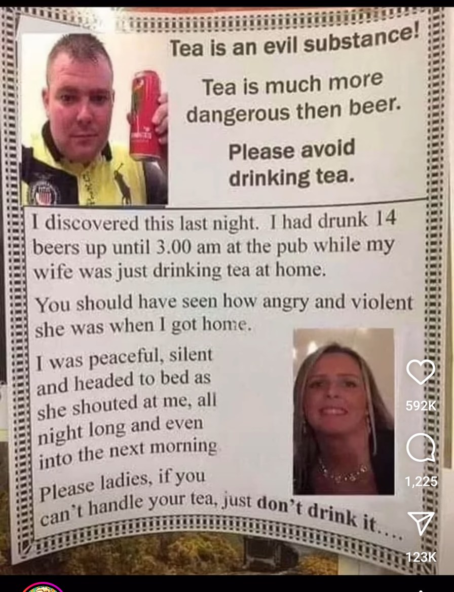 Tea - meme