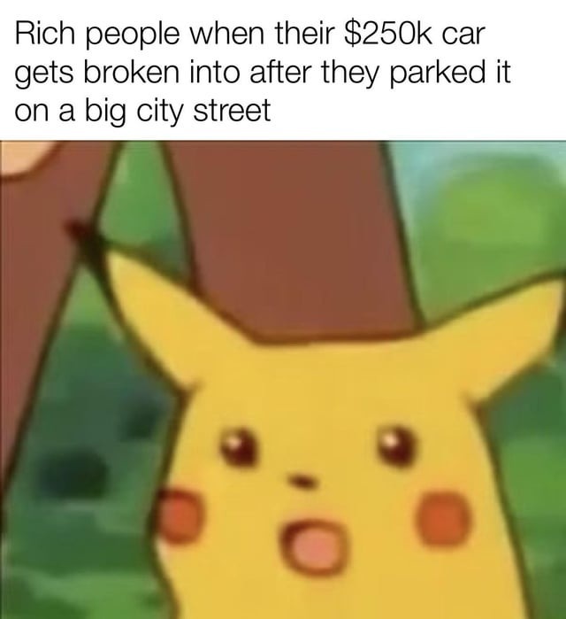 Rich people meme