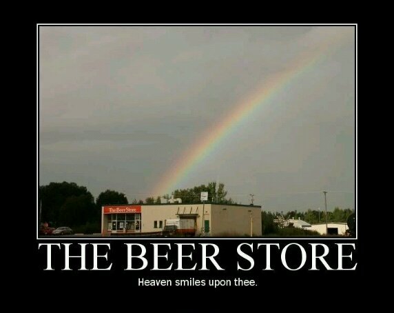 Beer store survives all - meme