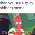 I'd seriously fck the sht out of Zoidberg (I censor myself in fear of Novagecko)