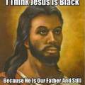 Big black Jesus cock
