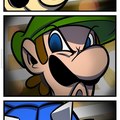 mirada asesina de Luigi