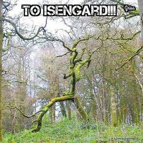 To Isengard - meme