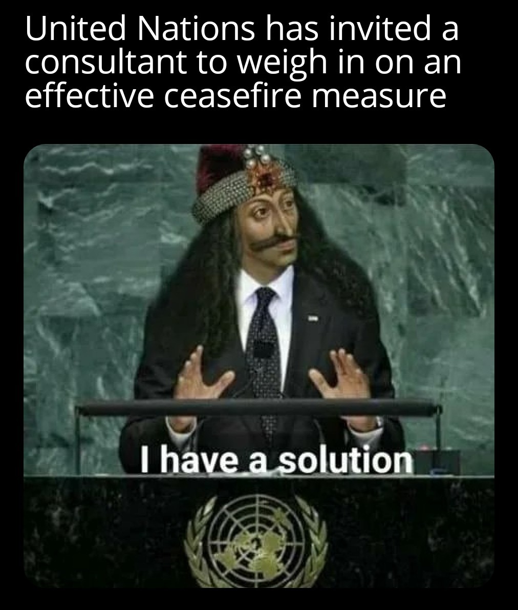 Vlad the negotiator - meme