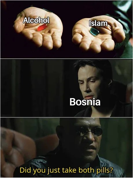 Bosnia lifestyle meme
