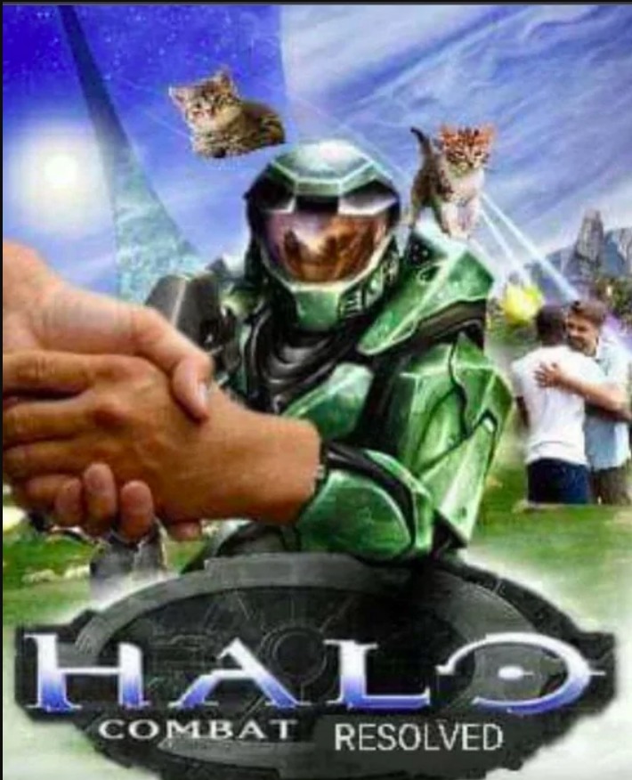 me había olvidado de subir un meme de halo, xd