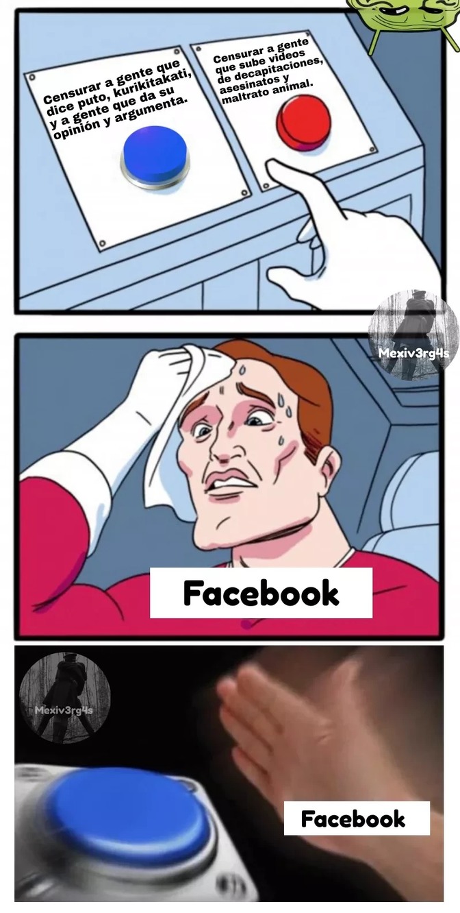 Ahhhhhhhhhh maldita censura - meme