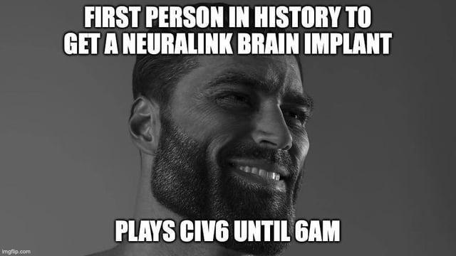 Gigachad Neuralink meme