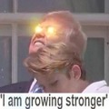 Trump staring at the eclipse meme