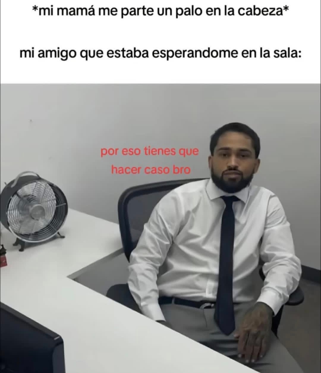 Mi mamá me dio con la chancla y mi compa lo vio todo - meme