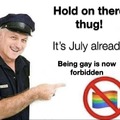 Pride month is over, no more gay