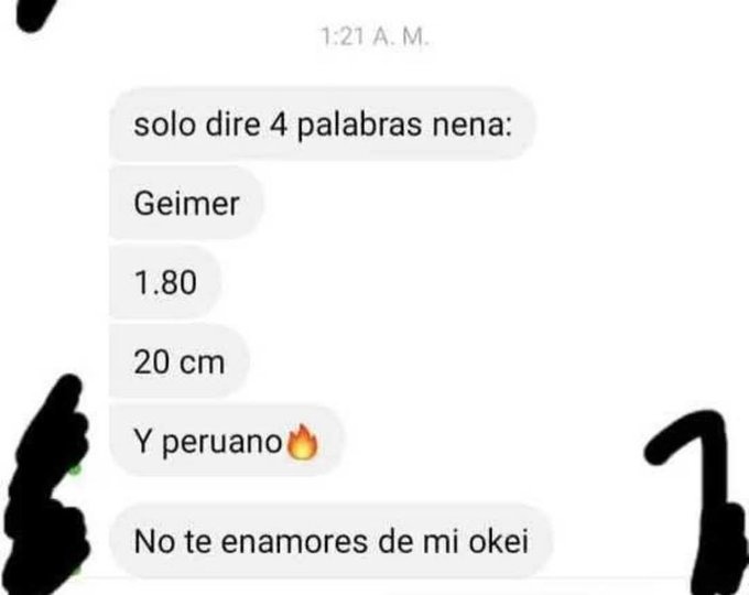 No se enamoren de el, okey? - meme