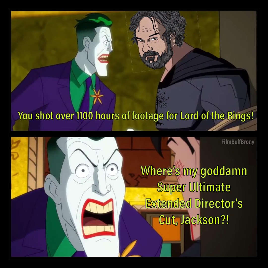 Over 1100 hours of footage and no supercut? Be serious - meme