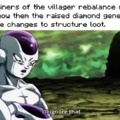 Villager rebalance