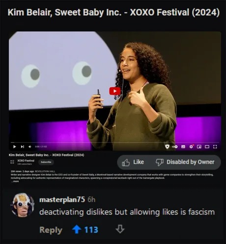 Sweet Baby inc Kim Belair speech meme