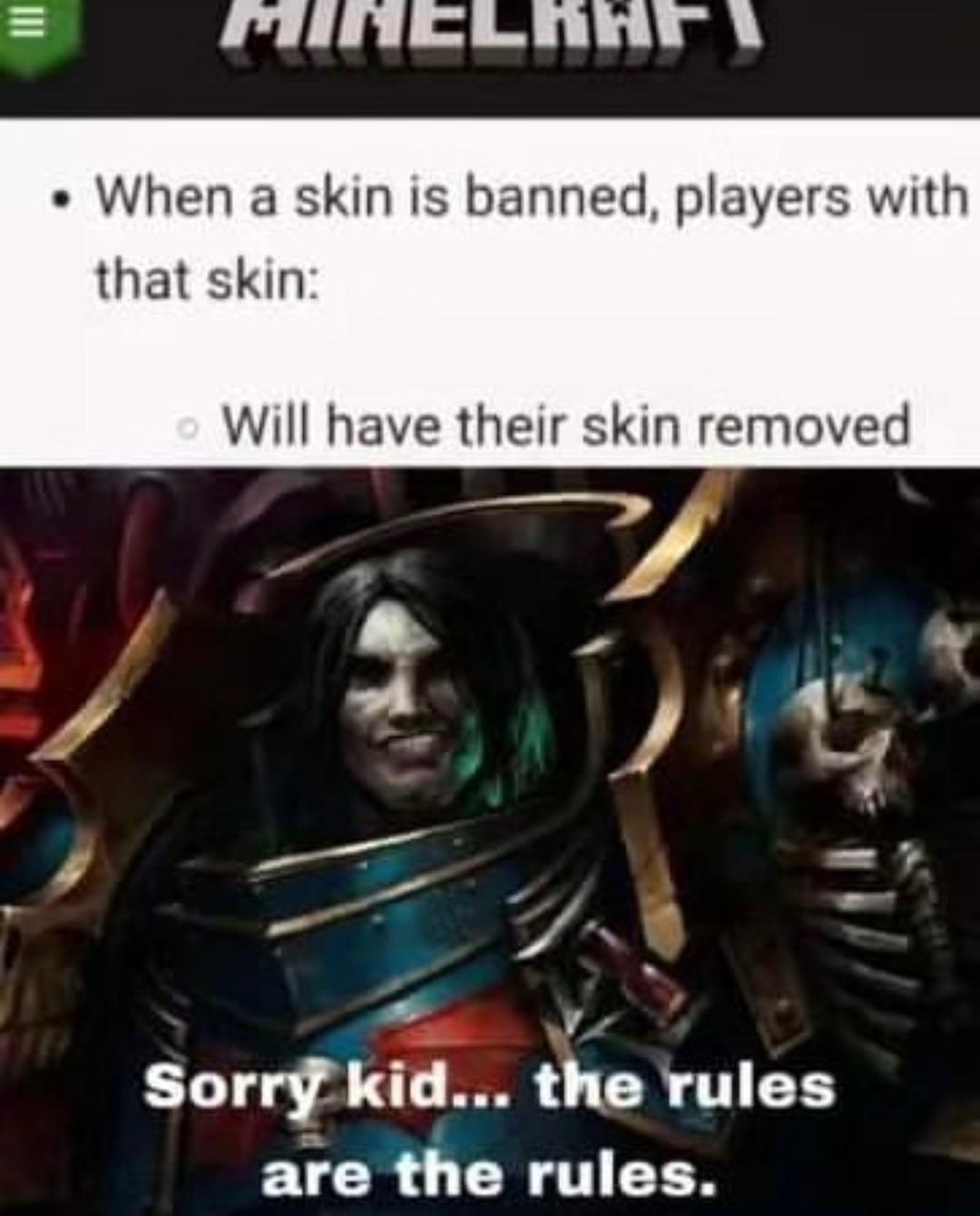 Orders are orders - meme