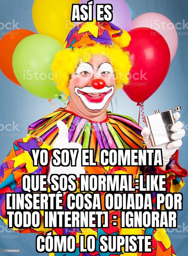 Así es, el es el que comenta - meme