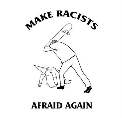 wiping boogers on the klan resurgence - meme
