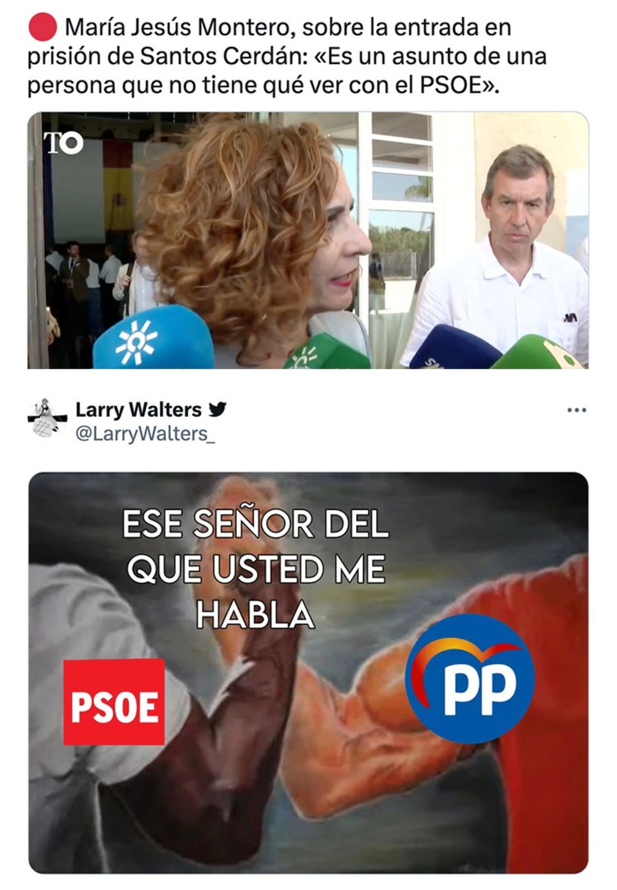 Ese señor del que usted me habla ahora no es del PSOE meme