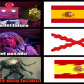 la ultima bandera aparece si buscas 2nd spanish empire en google