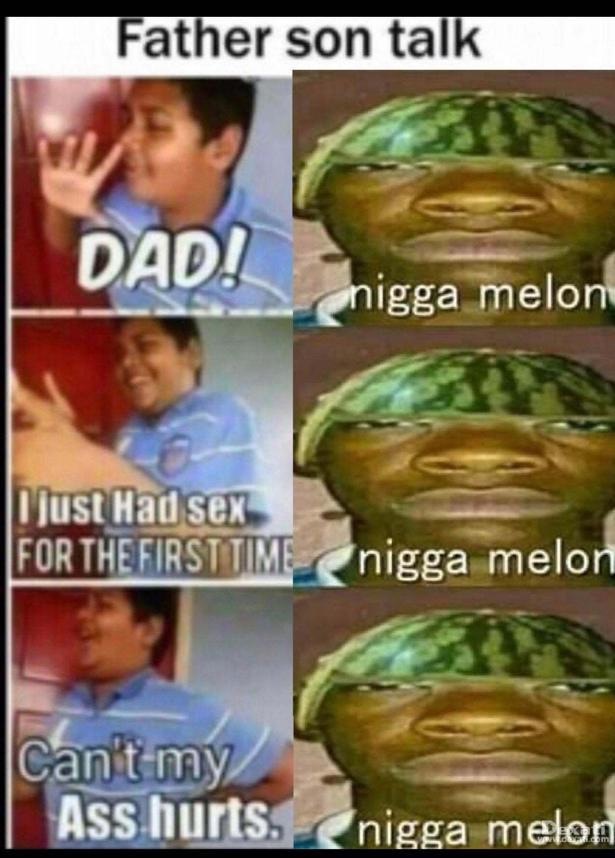 Nigga melón - meme