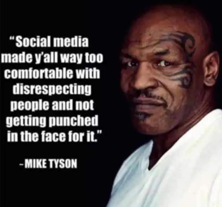 Mike Tyson sounds a lot smarter as I get older - meme