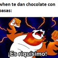 chocolate con pasas :sweet: