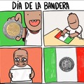 Feliz dia de la bandera en Mexico.