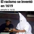 El racismo se inventó en 1619