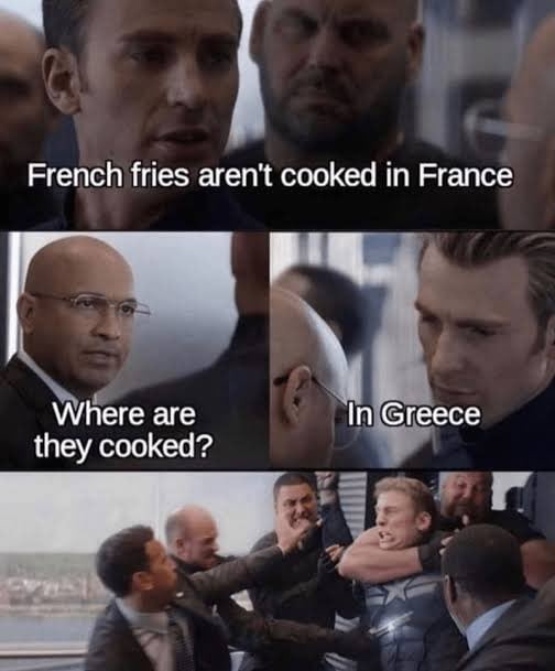 French fries - meme