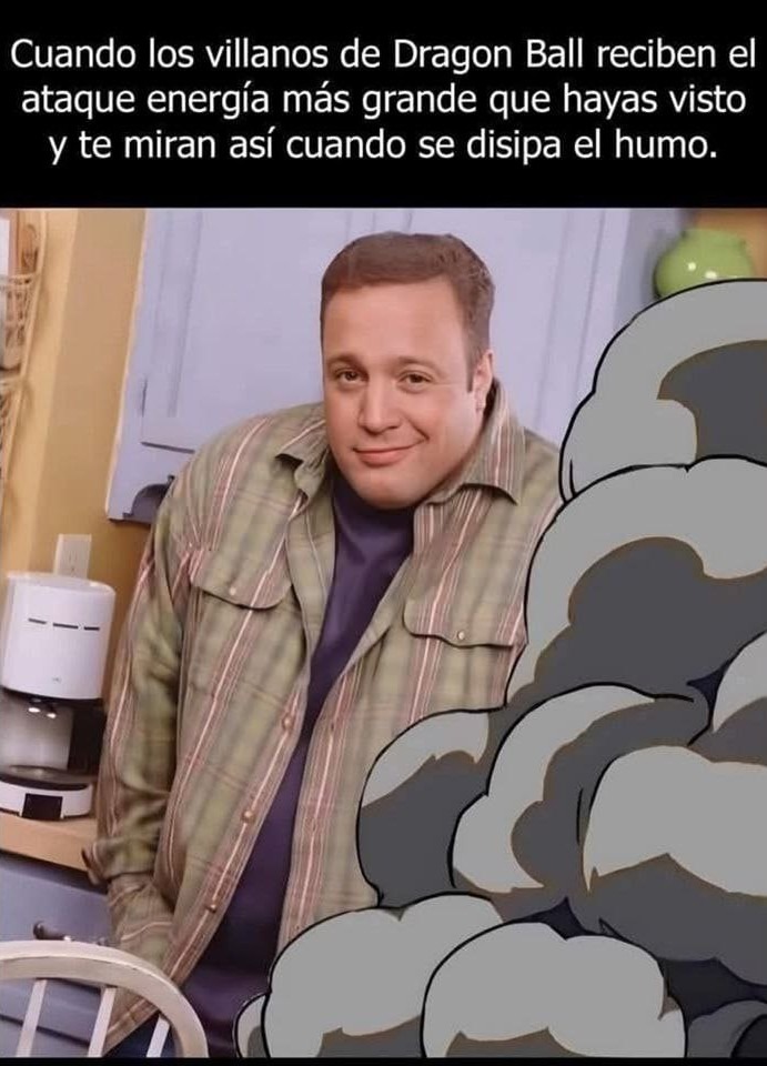 Villanos de Dragon Ball después de comerse una Genki-dama - meme