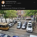 Pure American MUSCLE vs puny European road