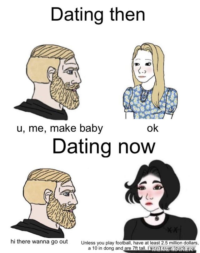 dating now - meme