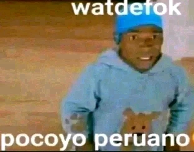 Pocoyo Peruano - meme